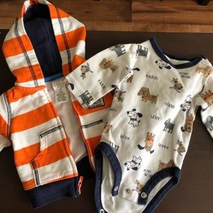 Jacket and onesie set